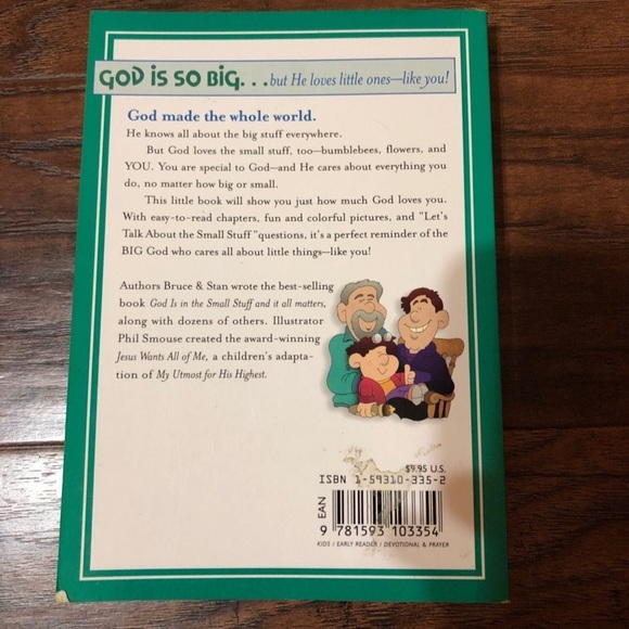“God is in the Small Stuff” For kids paper back - Picture 3 of 3